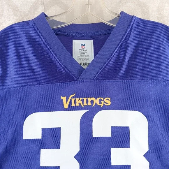 Dalvin Cook Minnesota Vikings Jersey Youth Extra Large Purple NFL Team Apparel - Picture 9 of 9